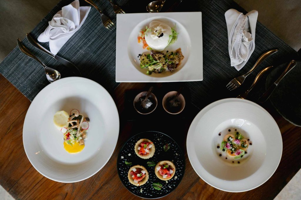 Culinary Delights at Herbs and Stones Garden Restaurant Villa Air Bali